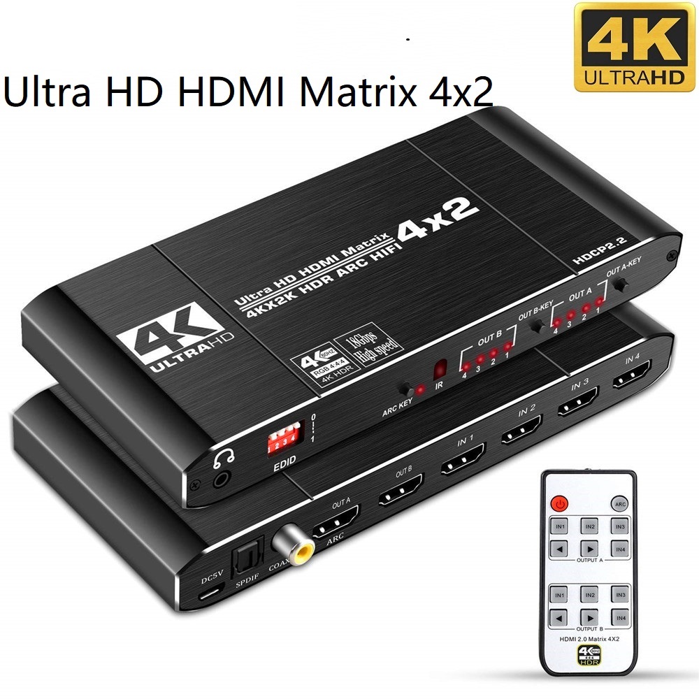 Hdmi Arc Cable - HDMI uyumlu 2.0 matris anahtar ayırıcı