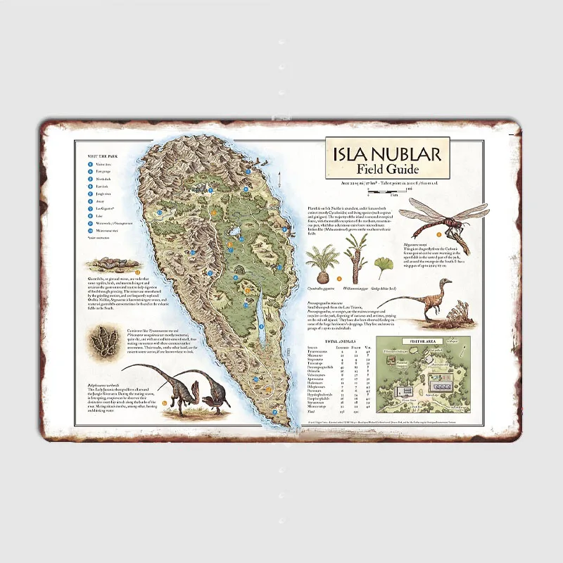 Home Cinema Guide - Isla Nublar Sıhhişörtü - Jurassic Park