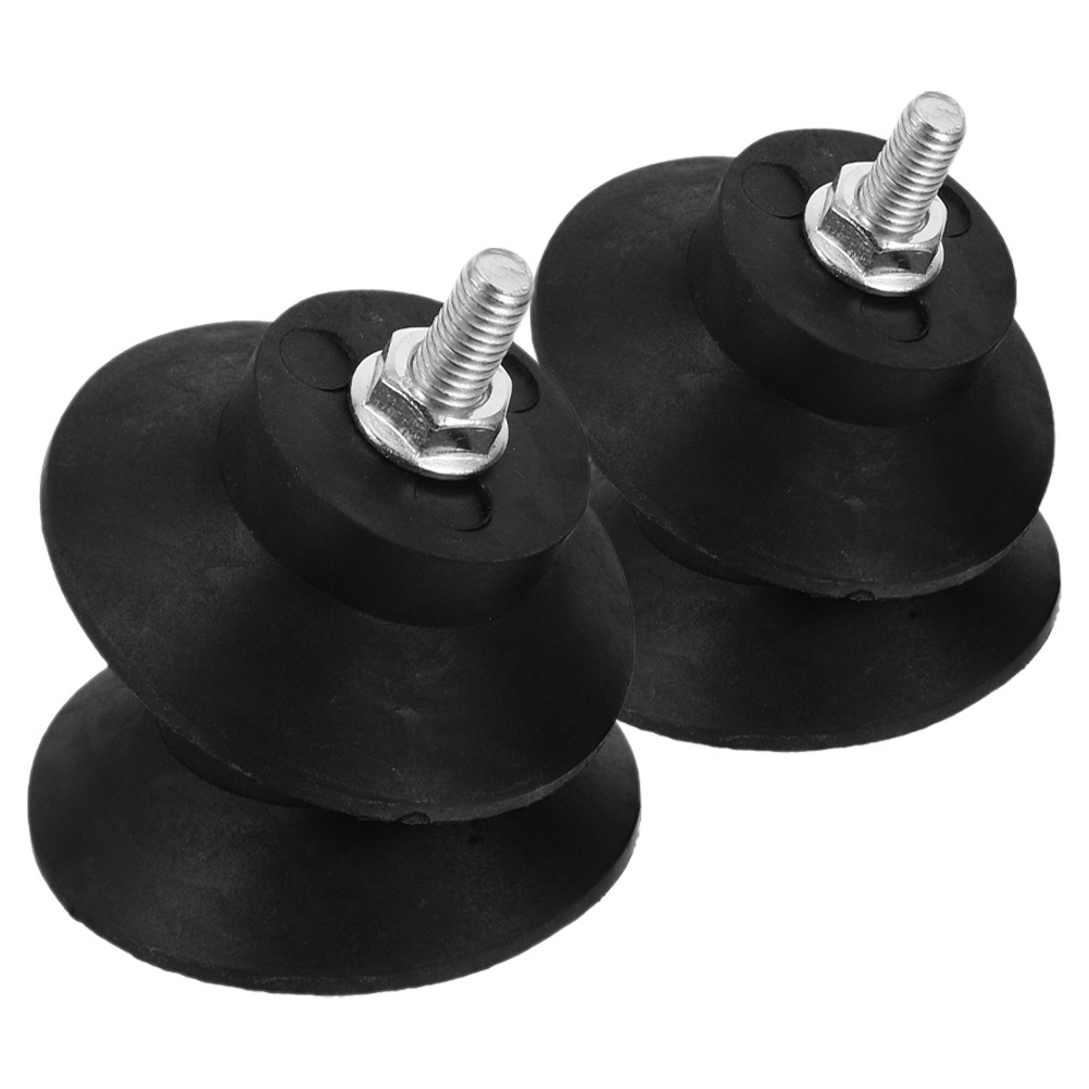 Noise Isolating Pad - 4 Adet Dişli Kauçuk Ayak Pedi,