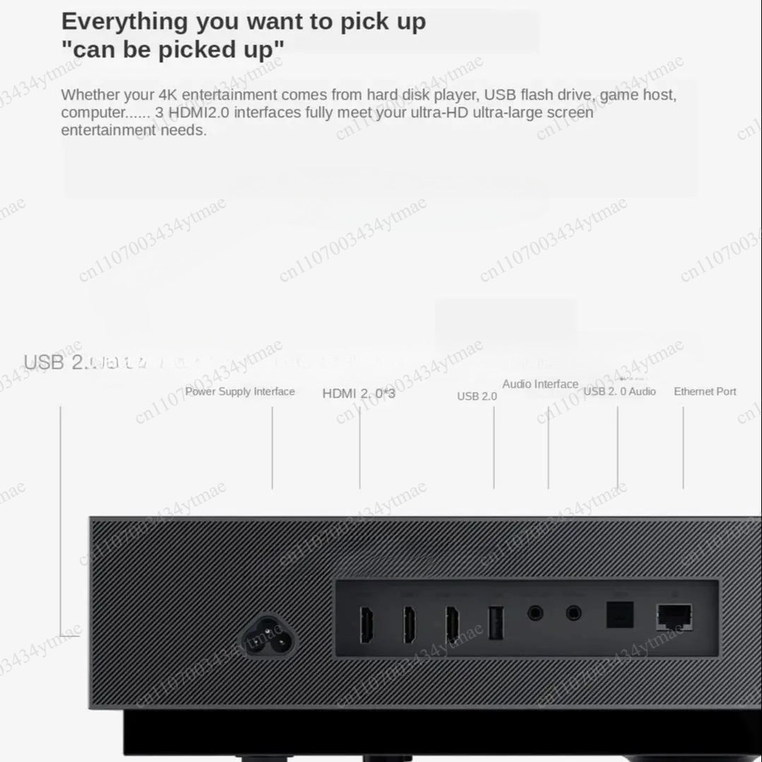 Home Cinema Laser Projector - 2400 ANSI Lümen 4K Lazer Projeksiyon