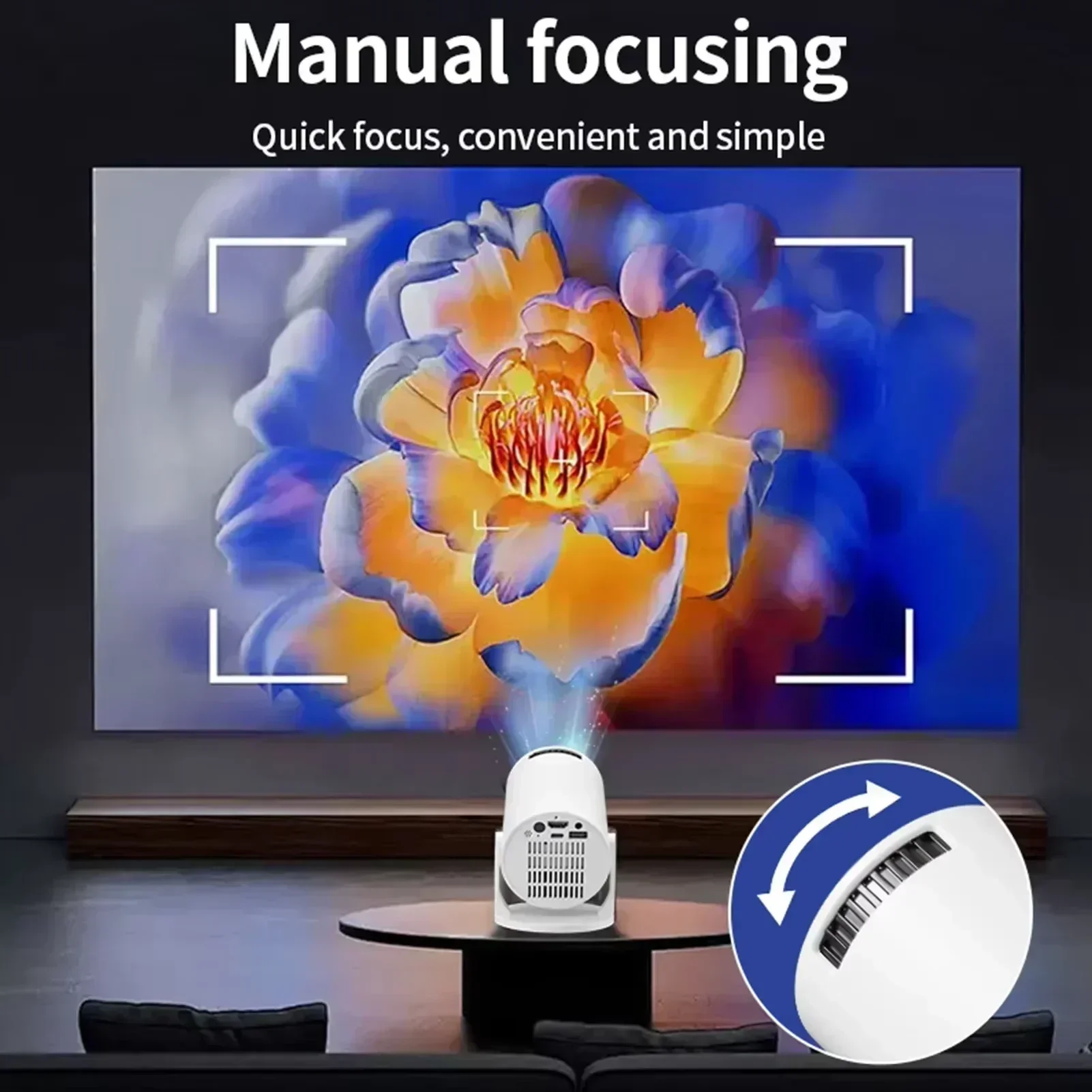 Yeni SmartProjector Mini HY300 - Video Home Cinema incelemesi ve fiyatı