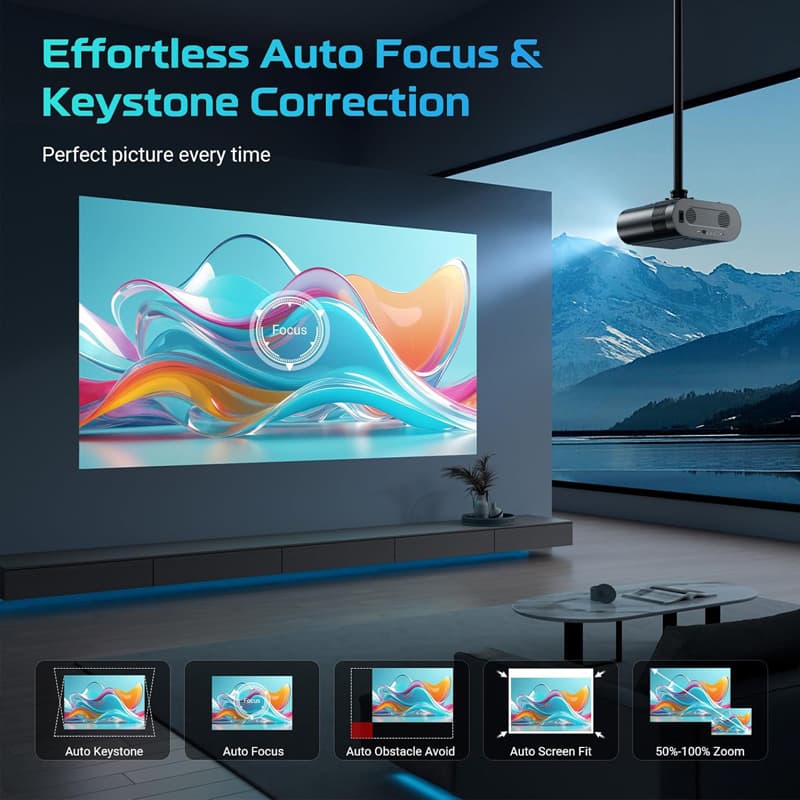 2025 Huaweishi L007 4K 1000ANS - Home Cinema Laser Projector incelemesi ve fiyatı