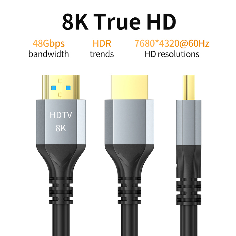 8K HDMI 2.1 Kablo 4K@120Hz 8K@ - Hdmi Arc Cable incelemesi ve fiyatı