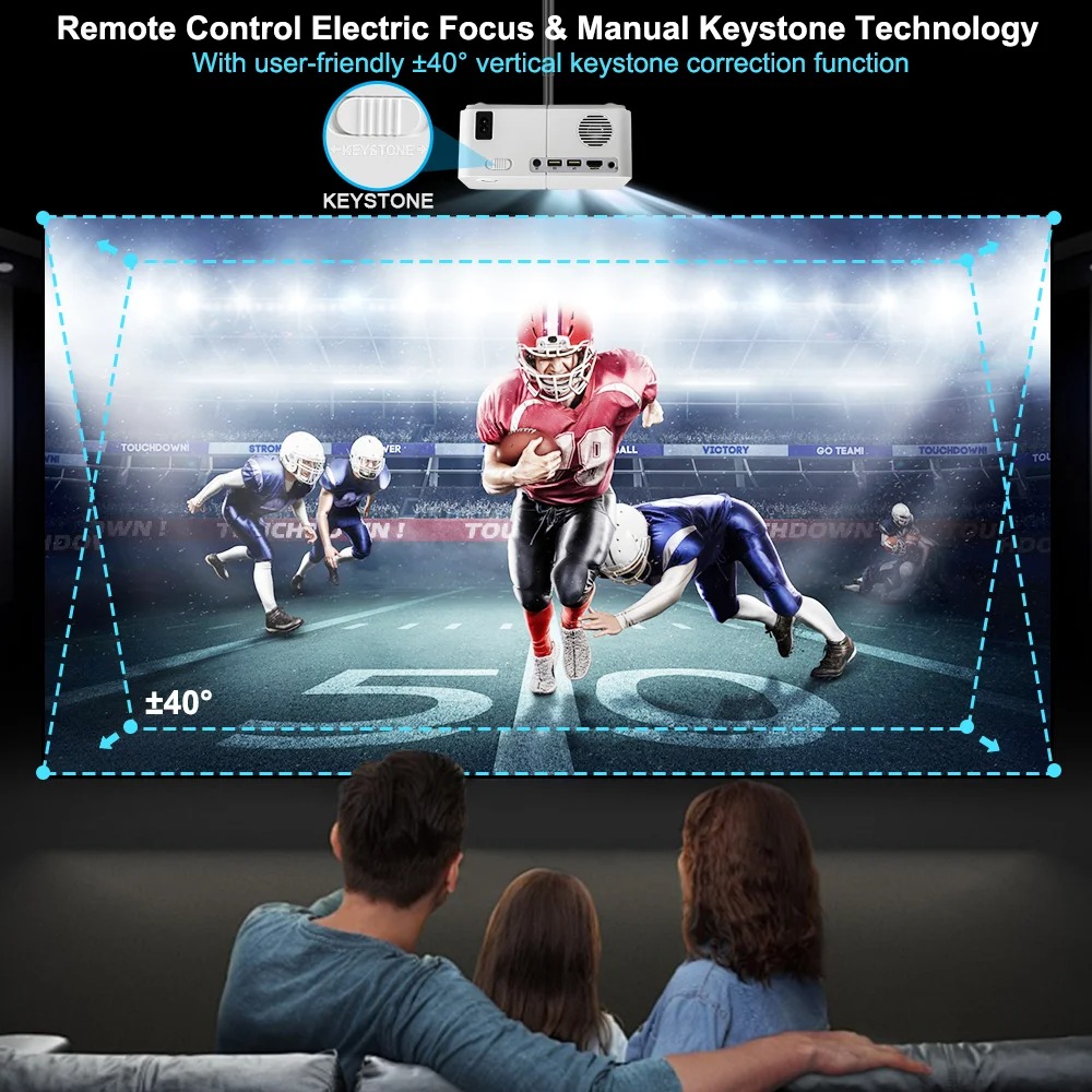 HD300 4K Full HD 1080P WIFI 45 - Home Cinema Complet incelemesi ve fiyatı