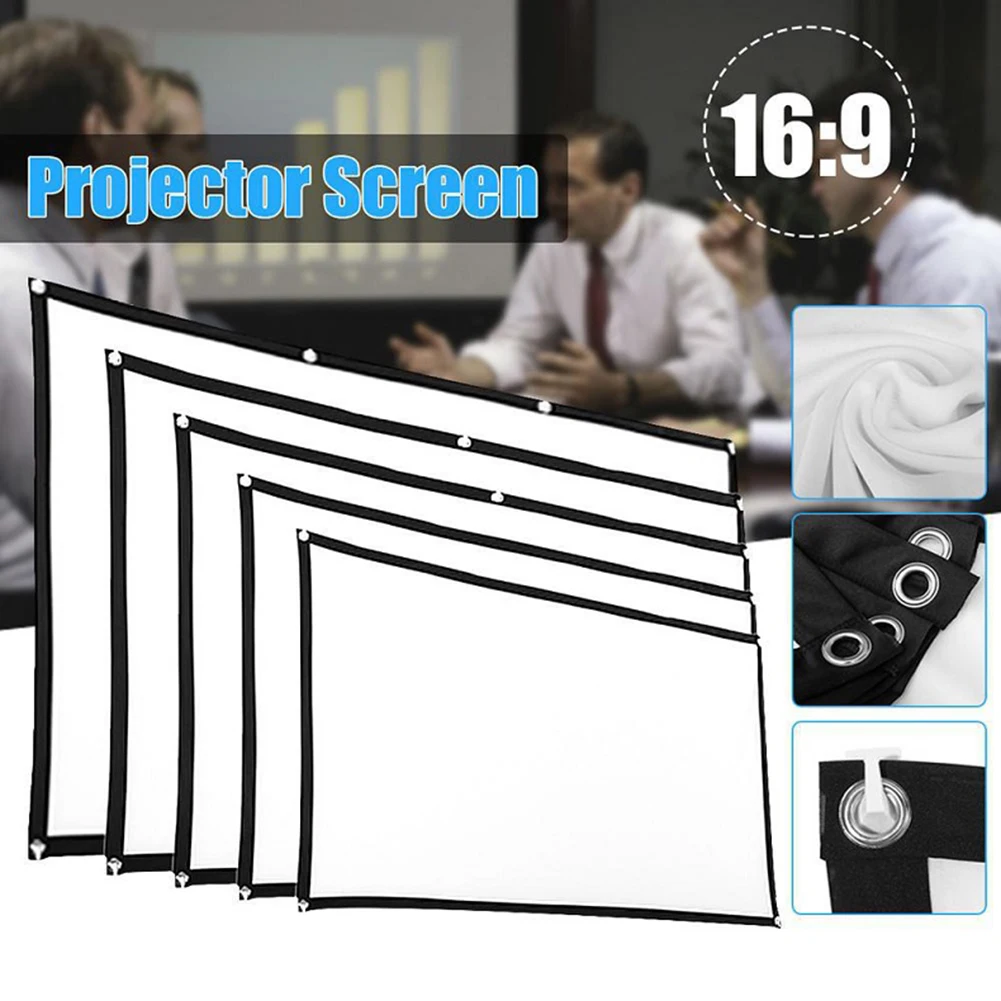 16:9 Basit Projektör Perdesi 6 - Home Cinema Quotes incelemesi ve fiyatı