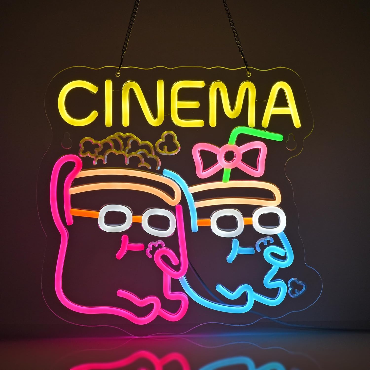 Sinema Neon Tabelası LED Duvar - Home Cinema Wall Lights incelemesi ve fiyatı