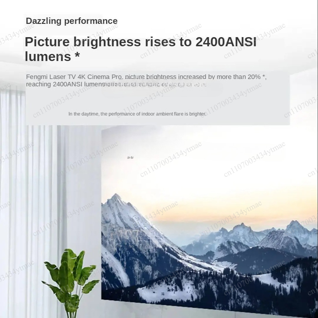 2400 ANSI Lümen 4K Lazer Proje - Home Cinema Laser Projector incelemesi ve fiyatı