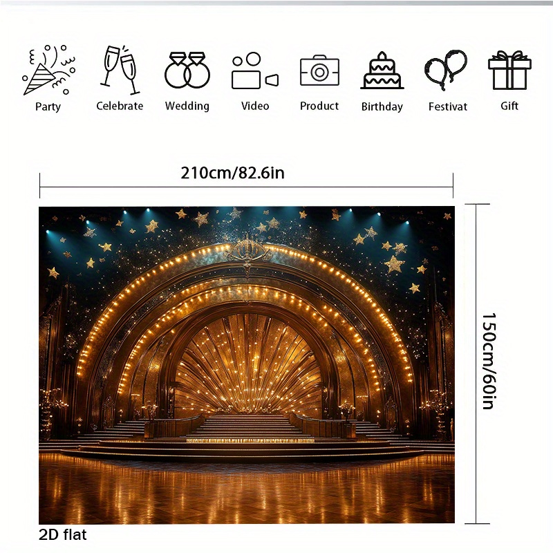 Lüks Altın Tiyatro Sahne Kemer - Home Cinema Wall Lights incelemesi ve fiyatı