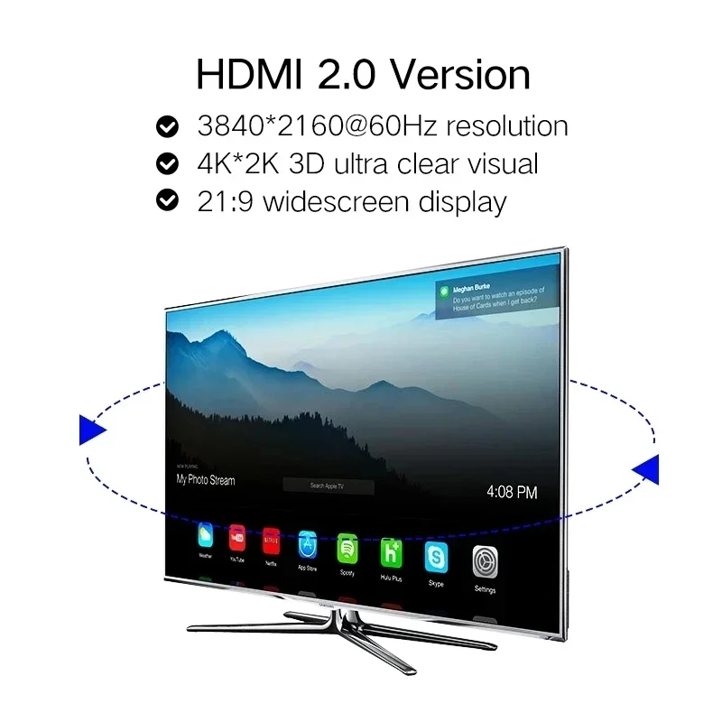 4K 60Hz HDMI Fiber Optik Kablo - Hdmi Arc Cable incelemesi ve fiyatı