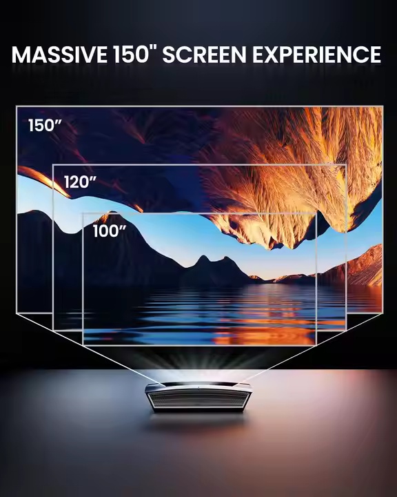 CASIRIS H6 Üçlü Lazer Projektö - Home Cinema Laser Projector incelemesi ve fiyatı