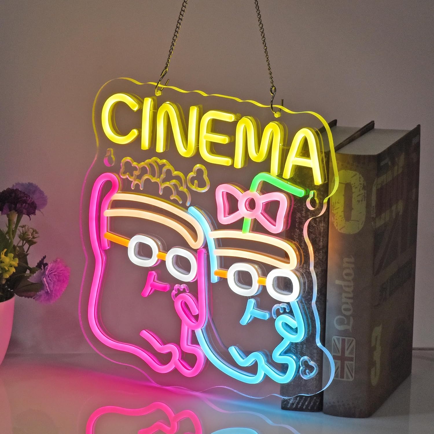 Sinema Neon Tabelası USB Güçlü - Home Cinema Wall Lights incelemesi ve fiyatı