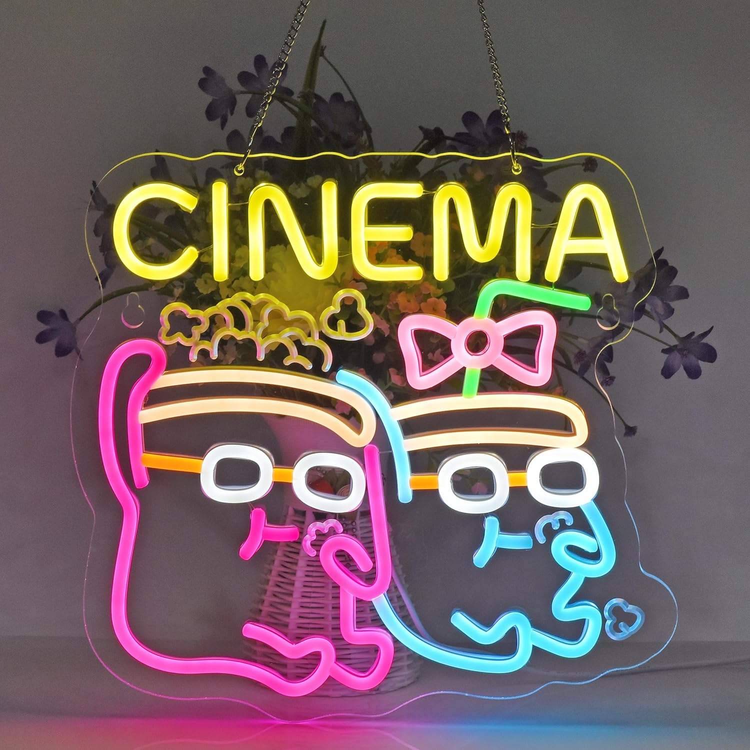 Sinema Neon Tabelası USB Güçlü - Home Cinema Wall Lights incelemesi ve fiyatı