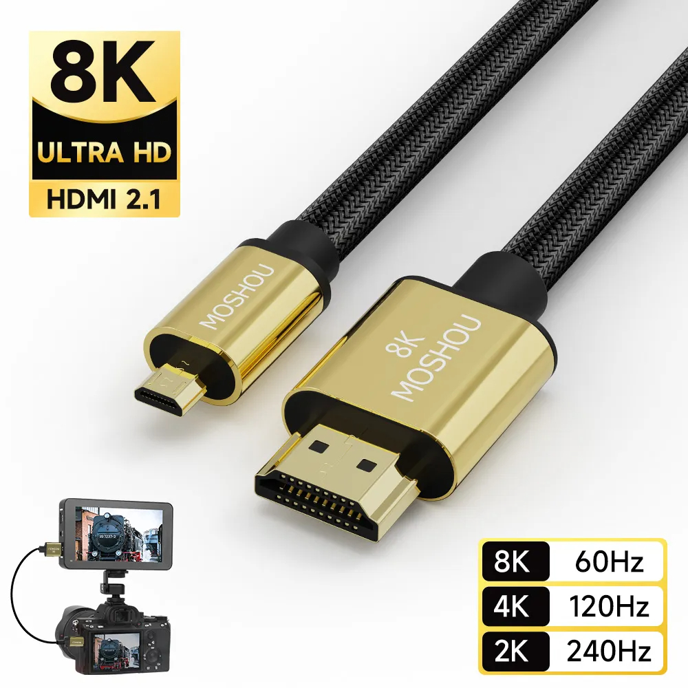 Mikro HDMI uyumlu kablo 2.1 3D - Hdmi Arc Cable incelemesi ve fiyatı