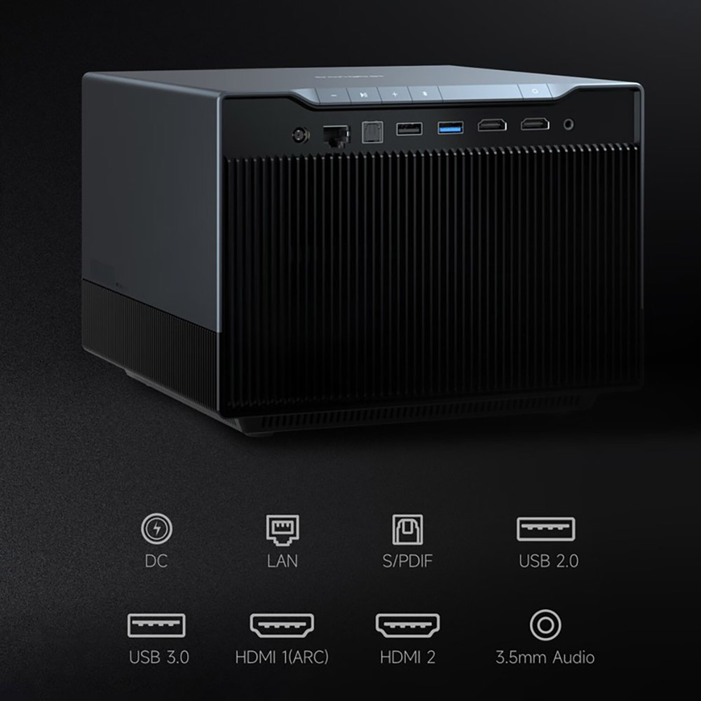 F6 Projektör 4K Max 8K 4 LED A - Home Cinema Laser Projector incelemesi ve fiyatı