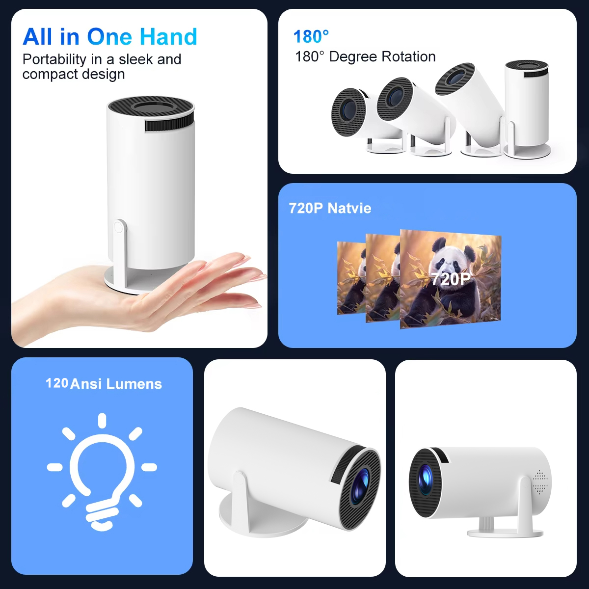 Projektör Android 12 Wifi 120A - Video Home Cinema incelemesi ve fiyatı