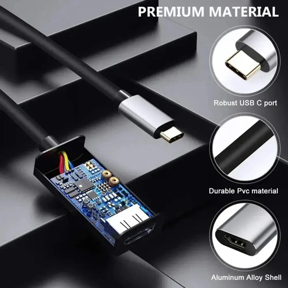 4 K 60Hz Tip C HDMI Adaptörü U - Hdmi Arc Cable incelemesi ve fiyatı
