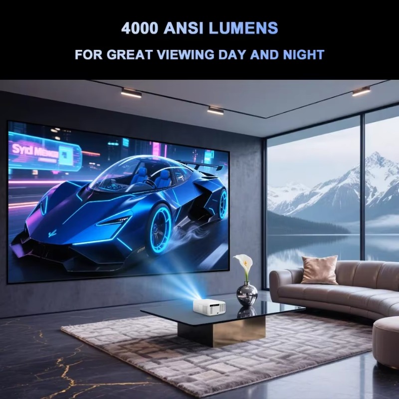 D10S Projektör 4K V660 Çip 3+1 - Video Home Cinema incelemesi ve fiyatı